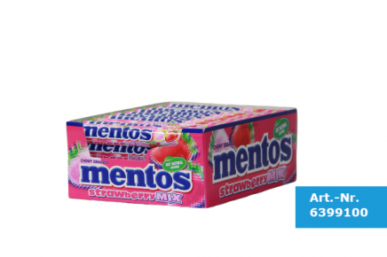 Mentos-Erdbeer-Mix