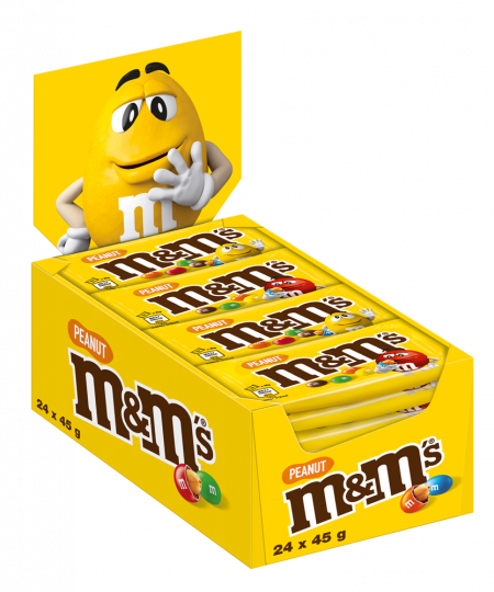 M&M’S® Peanut 24x45g (STO)